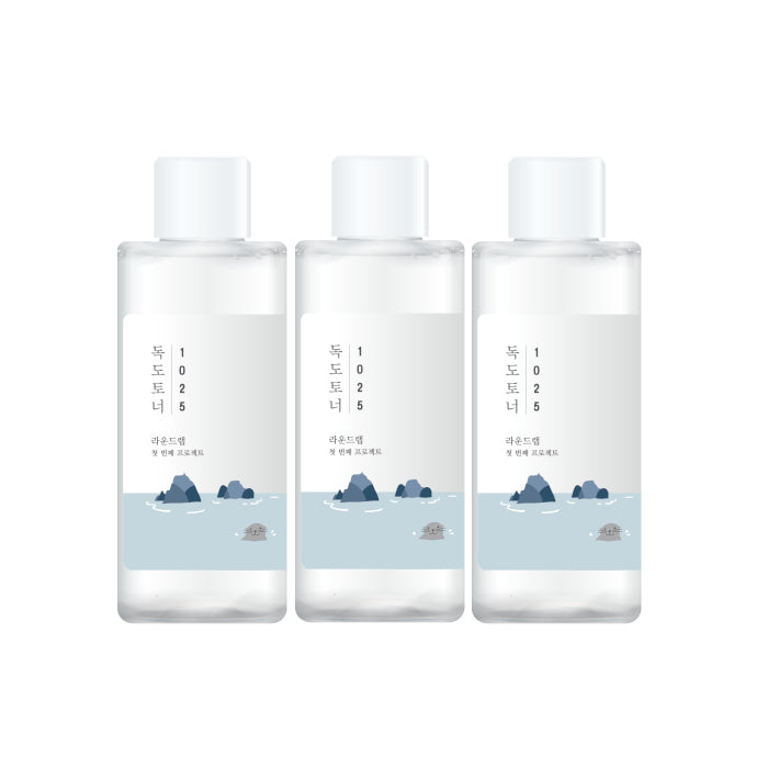 Wholesale Round Lab - 1025 Dokdo Toner - 100ml 3ea Set | Carsha