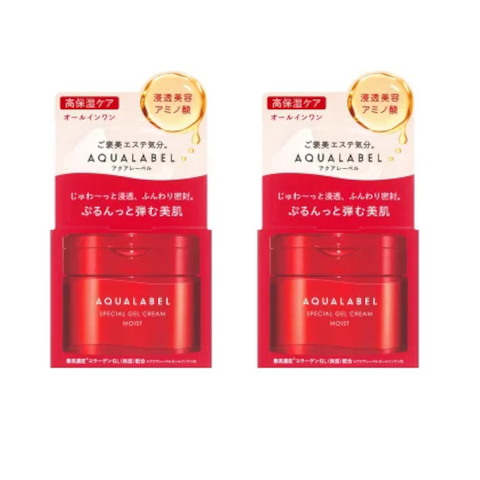 Wholesale Shiseido - Aqua Label Special Gel Cream Moist - 90g 2ea Set | Carsha