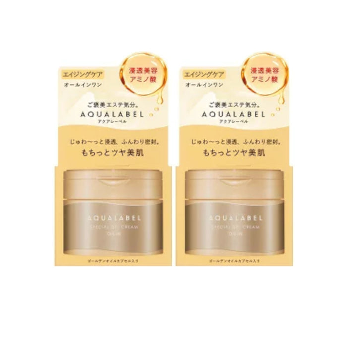 Wholesale Shiseido - Aqua Label Special Gel Cream Oil in - 90g 2ea Set | Carsha