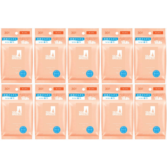 Wholesale Shiseido - Sea Breeze Face & Body Ice Sheet - 30 sheets - Soap 10ea Set | Carsha