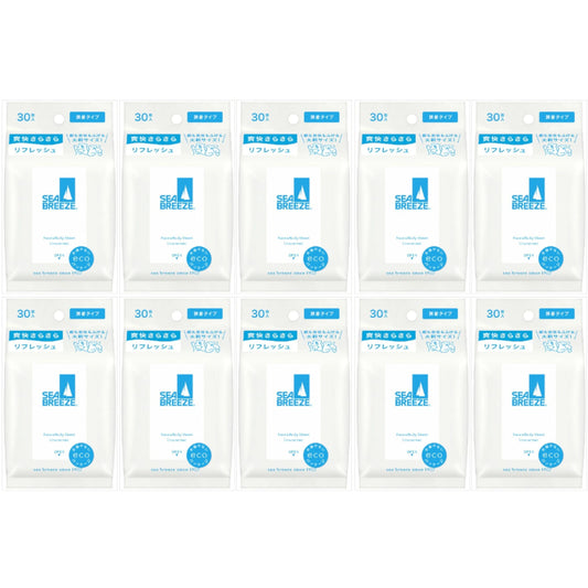 Wholesale Shiseido - Sea Breeze Face & Body Ice Sheet - 30 sheets - Unscented 10ea Set | Carsha