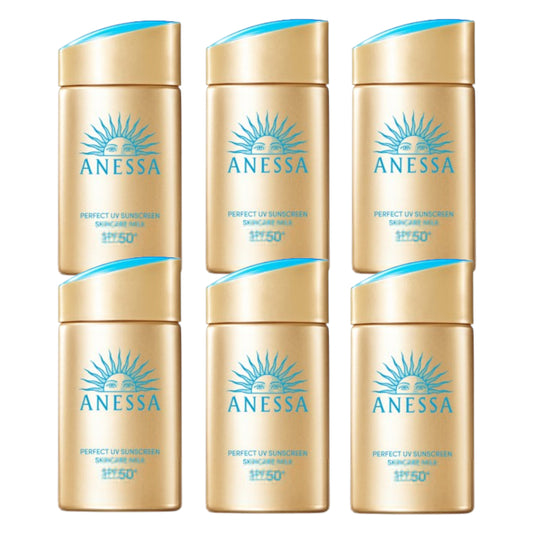 Wholesale Shiseido - Anessa Perfect UV Sunscreen Skin Care Milk SPF50+ PA++++ 2024 Version - 60ml 6ea Set | Carsha
