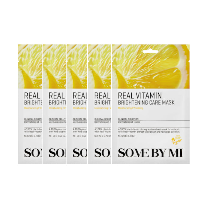 Wholesale SOME BY MI - Real Vitamin Brightening Care Mask - 1pc 5ea Set | Carsha