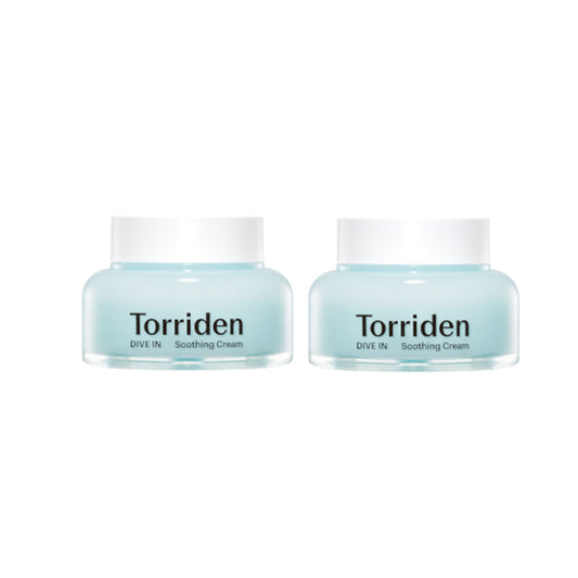 Wholesale Torriden - DIVE-IN Low Molecular Hyaluronic Acid Soothing Cream - 100ml 2ea Set | Carsha