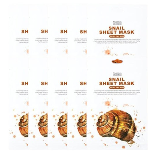 Wholesale tenzero - Snail Sheet Mask 10ea Set | Carsha