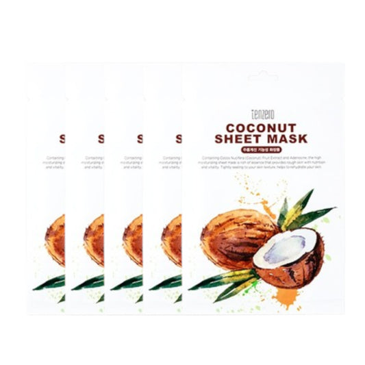 Wholesale tenzero - Coconut Sheet Mask - 5ea Set | Carsha