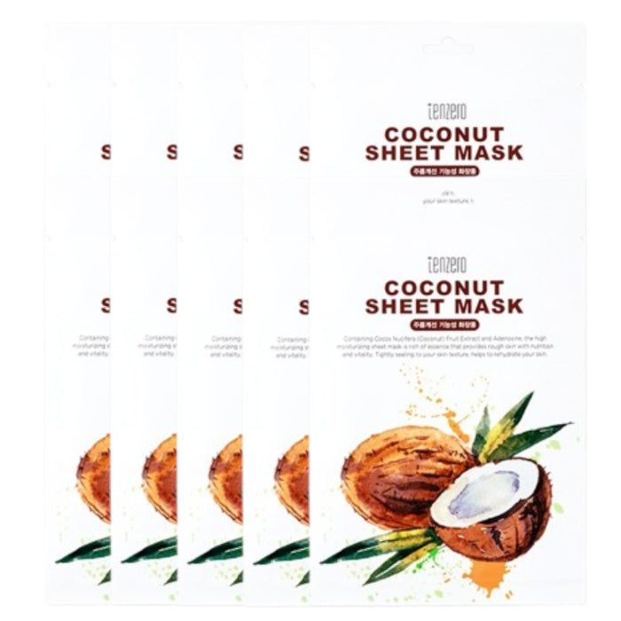 Wholesale tenzero - Coconut Sheet Mask - 10ea Set | Carsha
