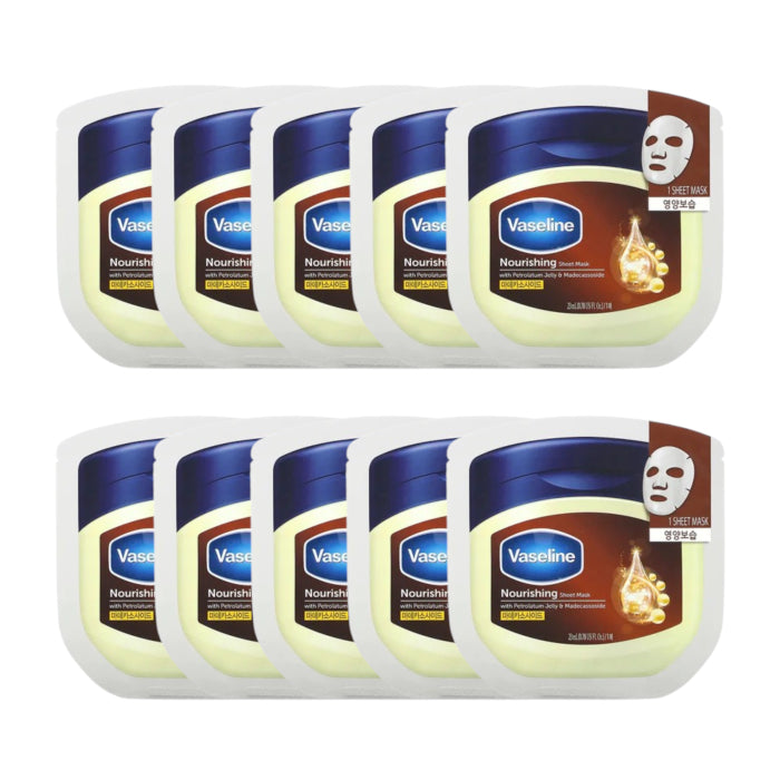 Wholesale Vaseline - Nourishing Sheet Mask 10pc Set | Carsha
