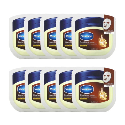 Wholesale Vaseline - Nourishing Sheet Mask 10pc Set | Carsha