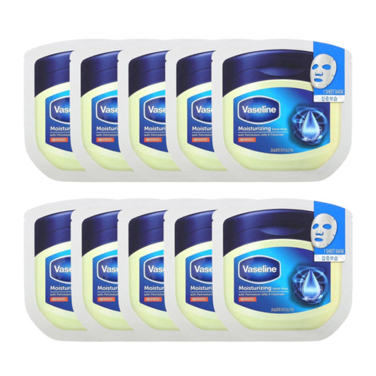Wholesale Vaseline - Moisturizing Sheet Mask 10pc Set | Carsha