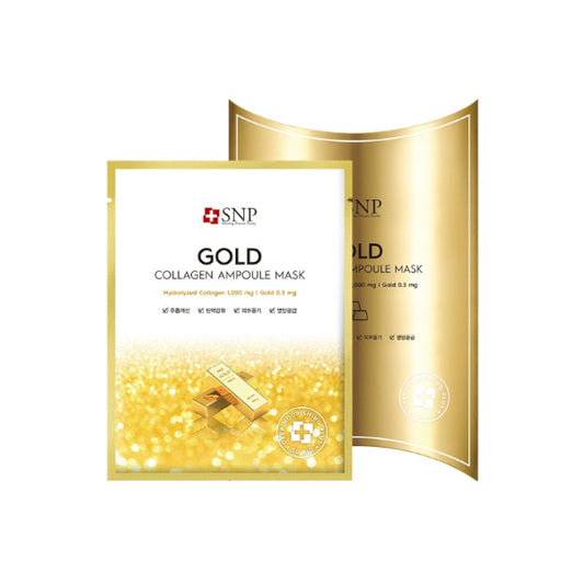 Wholesale SNP - Gold Collagen Ampoule Mask - 10pcs | Carsha
