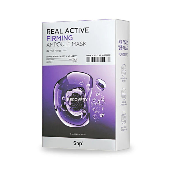 Wholesale SNP - Real Active Firming Ampoule Mask - 10ea | Carsha