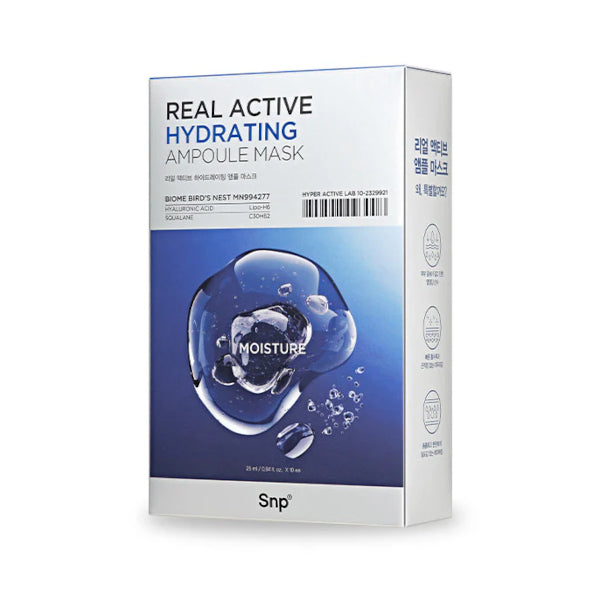 Wholesale SNP - Real Active Hydrating Ampoule Mask - 10ea | Carsha