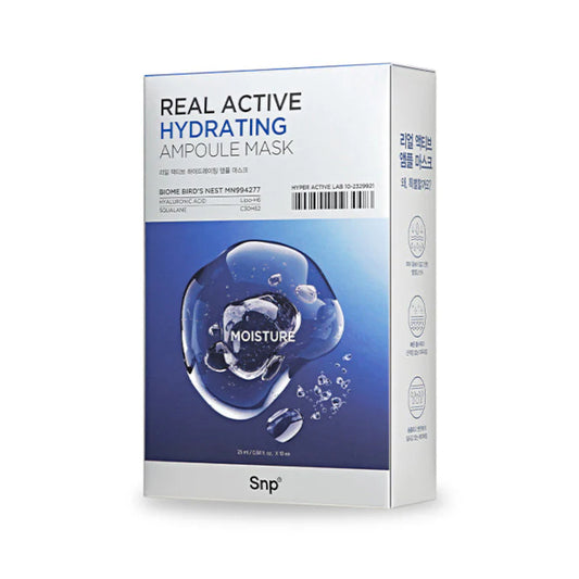 Wholesale SNP - Real Active Hydrating Ampoule Mask - 10ea | Carsha