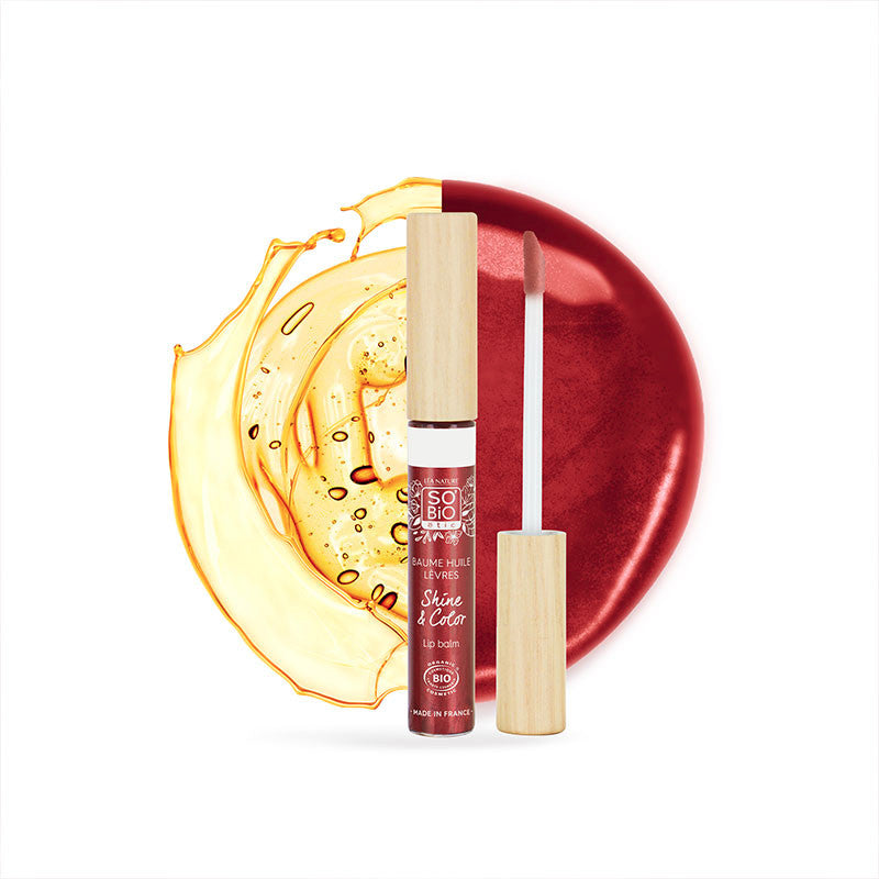 So'Bio - Shine & Color - 43 Rouge Corail - 5 Ml