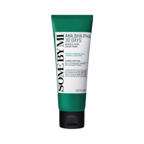 Wholesale DEAL SOME BY MI - AHA-BHA-PHA 30 Days Miracle Acne Clear Foam OTC Version - 100ml | Carsha
