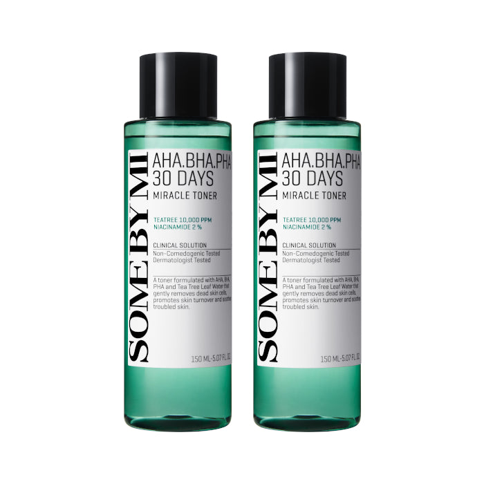 Wholesale SOME BY MI AHA-BHA-PHA 30 Days Miracle Toner - 150ml 2ea Set | Carsha