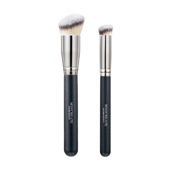 Wholesale MissLady - Foundation & Concealer Brush Set - 2pcs/1 Set | Carsha