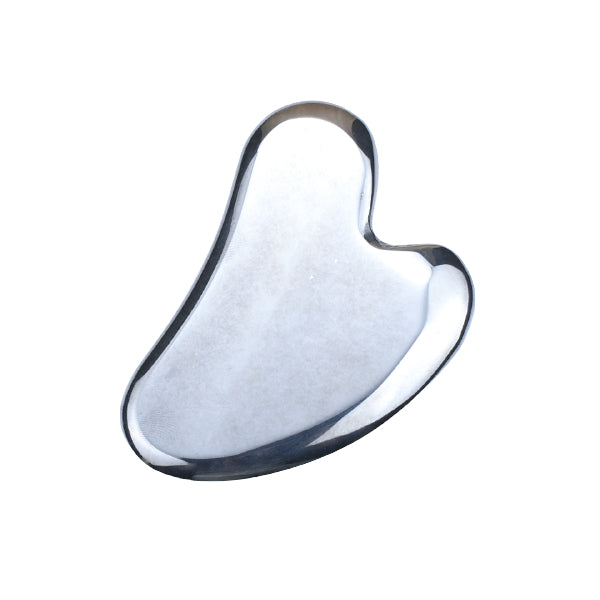 Wholesale MissLady - Scraping Board Gua Sha Massage Tool Heart-shaped - 1pc - Metallic | Carsha