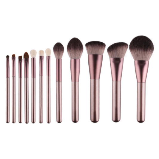 Wholesale MissLady - Set Of 12 Make Up Brushes - 1set/12pcs - Grape | Carsha