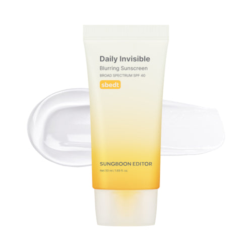 Wholesale SUNGBOON EDITOR - Daily Invisible Blurring Sunscreen SPF40 - 50ml | Carsha