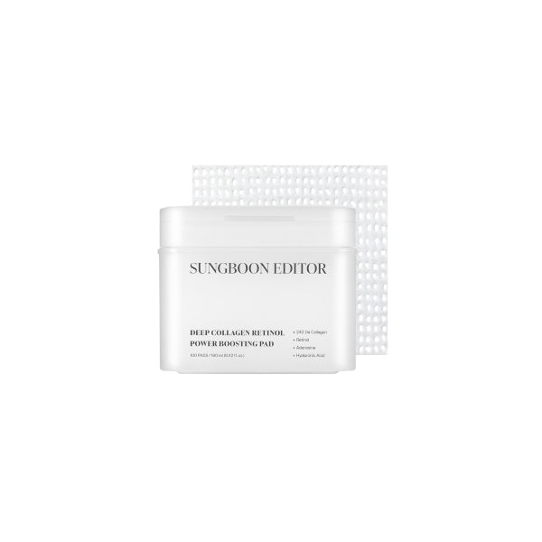 Wholesale SUNGBOON EDITOR - Deep Collagen Retinol Power Boosting Pad - 190ml/100pads | Carsha