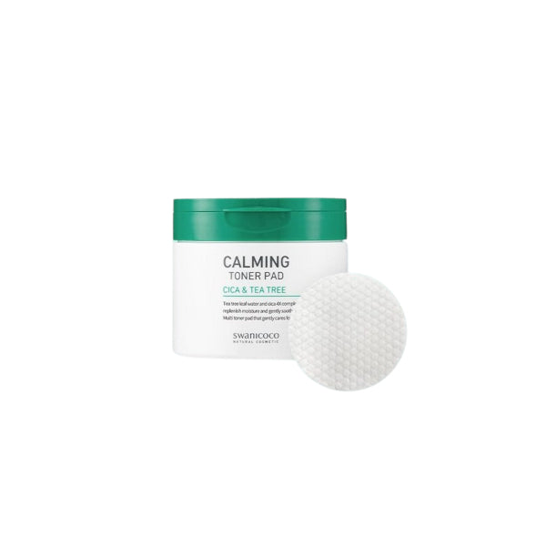 Wholesale SWANICOCO - Cica & Tea Tree Calming Toner Pad - 130g/60pads | Carsha