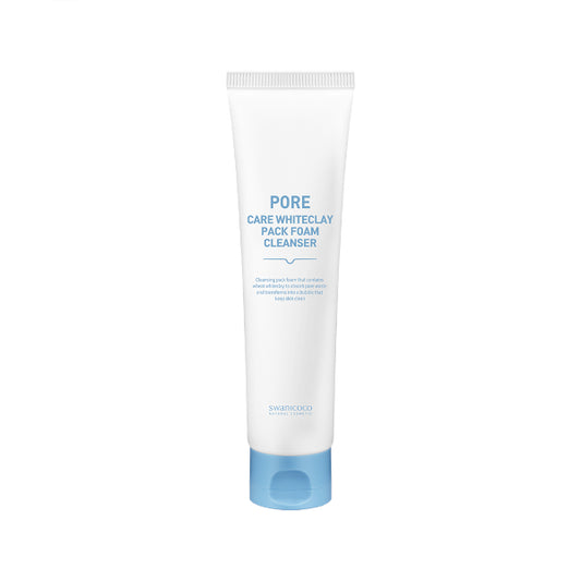 Wholesale SWANICOCO - Pore Care Whiteclay Pack Foam Cleanser - 100ml | Carsha