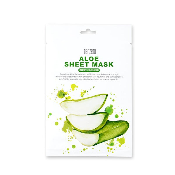 Wholesale tenzero - Aloe Sheet Mask - 1pc | Carsha