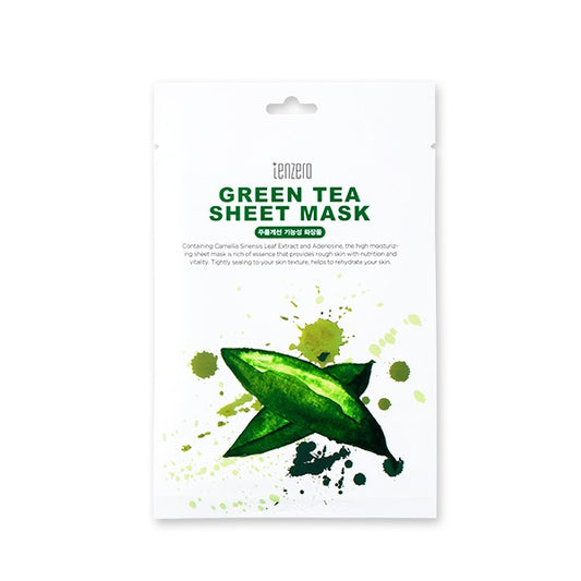 Wholesale tenzero - Green Tea Sheet Mask - 1pc | Carsha