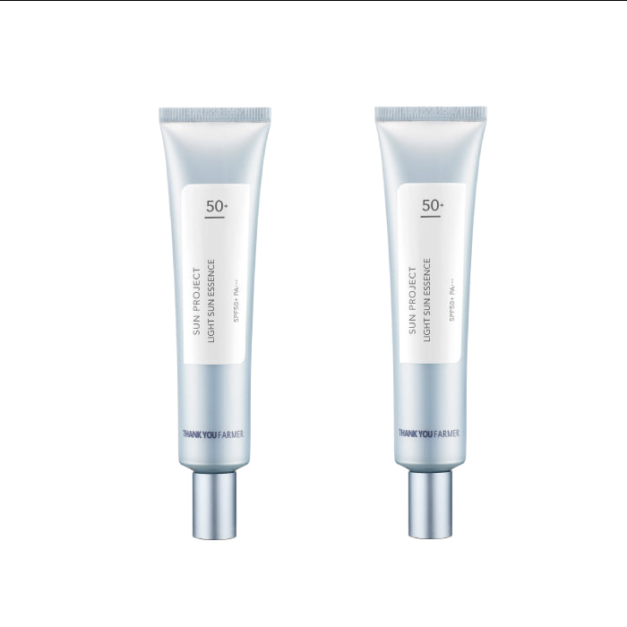 Wholesale THANK YOU FARMER - Sun Project Light Sun Essence - 40ml 2ea Set | Carsha