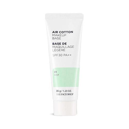 Wholesale THE FACE SHOP - Air Cotton Makeup Base - Mint | Carsha