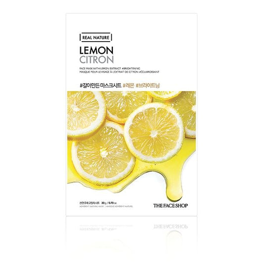Wholesale THE FACE SHOP - Real Nature Face Mask - Lemon - 1pc | Carsha