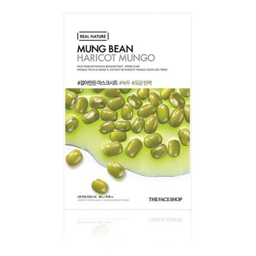 Wholesale THE FACE SHOP - Real Nature Face Mask - Mung Bean - 1pc | Carsha