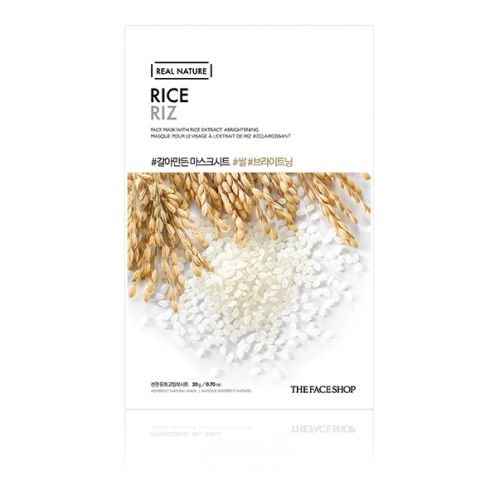 Wholesale THE FACE SHOP - Real Nature Face Mask - Rice - 1pc | Carsha