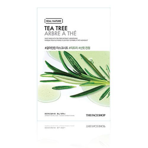 Wholesale THE FACE SHOP - Real Nature Face Mask - Tea Tree - 1pc | Carsha