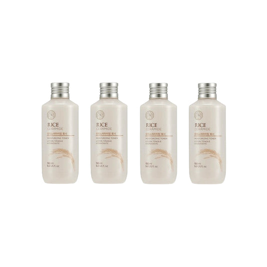 Wholesale THE FACE SHOP - Rice & Ceramide Moisturizing Toner - 150ml 4ea Set | Carsha
