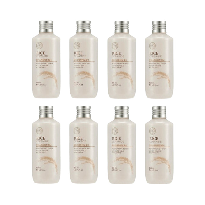 Wholesale THE FACE SHOP - Rice & Ceramide Moisturizing Toner - 150ml 8ea Set | Carsha