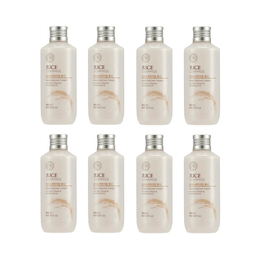 Wholesale THE FACE SHOP - Rice & Ceramide Moisturizing Toner - 150ml 8ea Set | Carsha