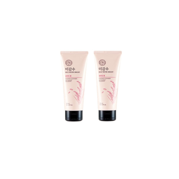 Wholesale THE FACE SHOP Rice Water Bright Foaming Cleanser - 150ml 2ea Set | Carsha