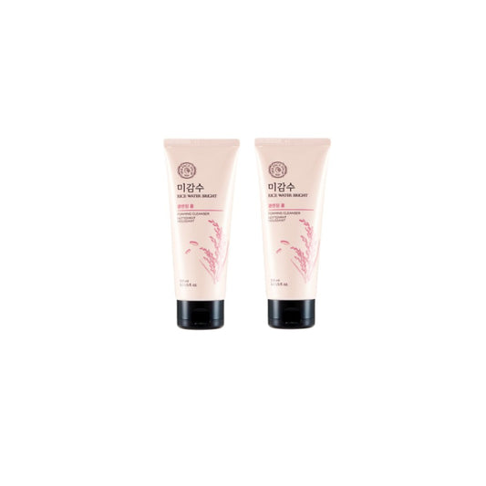 Wholesale THE FACE SHOP Rice Water Bright Foaming Cleanser - 150ml 2ea Set | Carsha