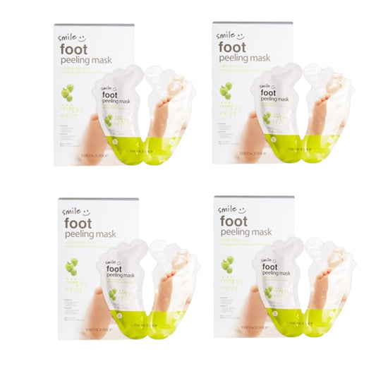 Wholesale THE FACE SHOP Smile Foot Peeling Mask Pack - 2pc 4ea Set | Carsha