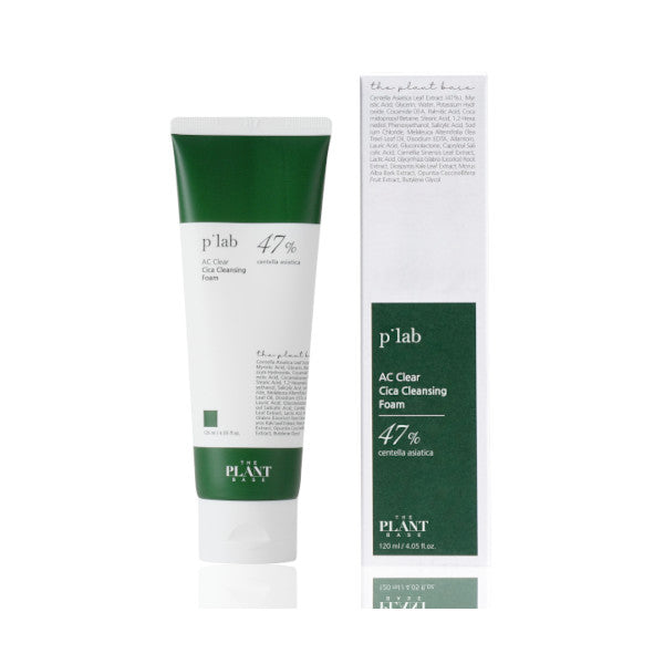 Wholesale THE PLANT BASE - AC Clear Cica Cleansing Foam - 120ml | Carsha