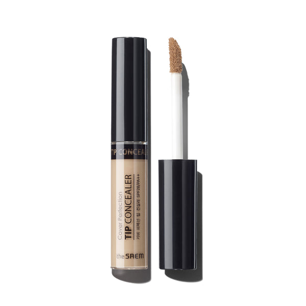 Wholesale The Saem - Cover Perfection Tip Concealer SPF28 PA++ - 6.5g - Peach Beige | Carsha