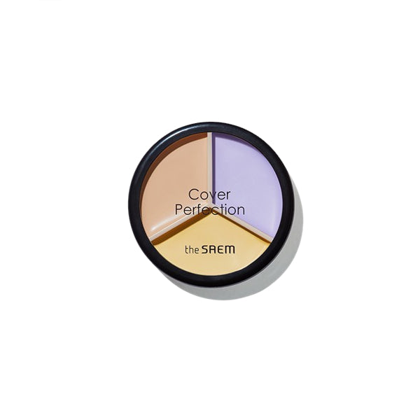 Wholesale The Saem - Cover Perfection Triple Pot Concealer - 4.5g*2+4.2g - 04 Tone Up Beige | Carsha