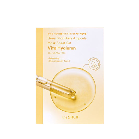 Wholesale The Saem - Dewy Shot Daily Ampoule Mask - 1pc - Vita Hyaluron | Carsha