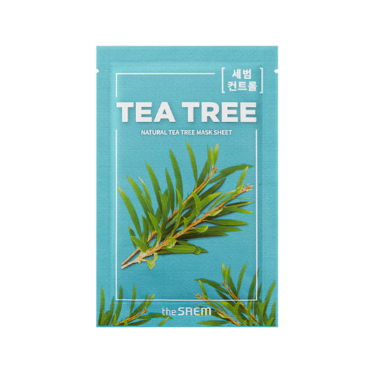 Wholesale DEAL The Saem - Natural Mask Sheet - Tea Tree - 1pc | Carsha
