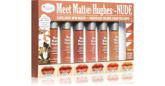 Set di 6 rossetti liquidi a lunga tenuta Meet Matte Hughes - Nude # 8