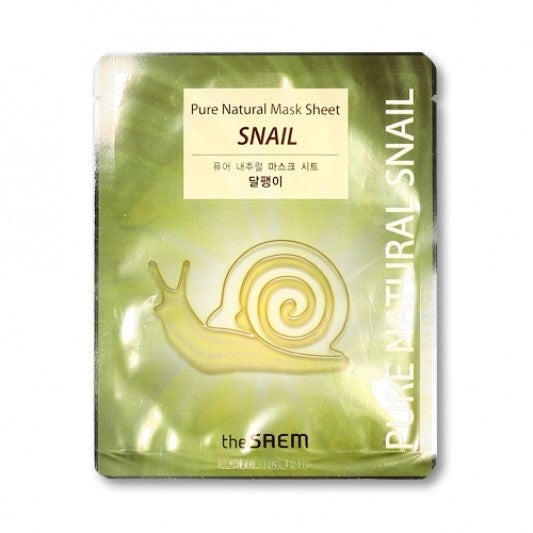 Wholesale The Saem - Pure Natural Mask Sheet - Snail - 1pc | Carsha