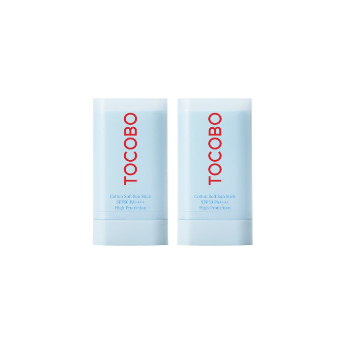 Wholesale TOCOBO - Cotton Soft Sun Stick SPF50 PA++++ - 19g 2ea Set | Carsha